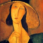 Portret kobiety w kapeluszu, Amadeo Modigliani